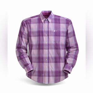 Twenty X Women’s Western Plaid Button Up Long Sleeve Pocket Shirt Size Large